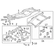 Body A-Pillar Trim Panel Windshield molding - Right