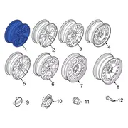 Wheel, 17 X 7