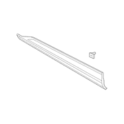 Exterior Door molding - Right, Lower
