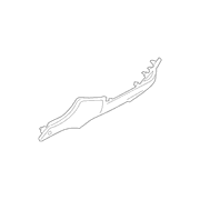 Instrument Panel Knee Bolster <br>Instrument