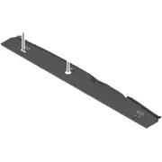 Panel Trim Door Sill Plate - Back