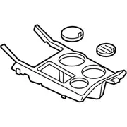 Automatic Transmission Shift Cover Plate Console Panel (Police)
