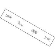 Hood Emblem Name Plate (Limited, SEL)