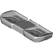 Seat Cushion Foam Pad - Front, Rear