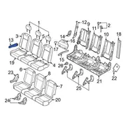 Seat Armrest - Rear