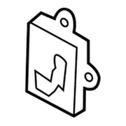 Power Window Control Module Unit - Front