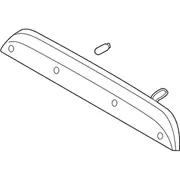 Center High Mount Stop Light Mounted Lamp - Rear,