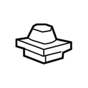Deck Lid Trim Nut - M4.2