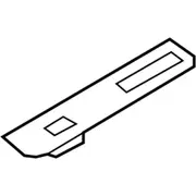 Door Window Switch Bezel Housing - Right, Rear