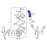 Engine Air Intake Hose - 3.5L