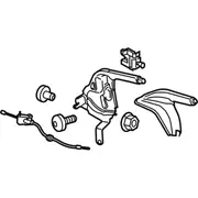 Parking Brake Pedal Release Handle Lever