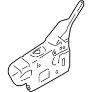 Body A-Pillar Reinforcement - Left, Inner (Convertible, Coupe)