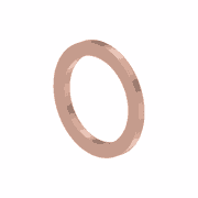 Seal Ring DIN 7603 - A 10x13.5, Copper/Copper-Silver Plated