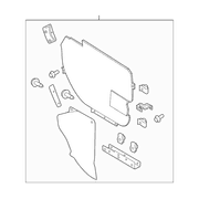 Door Panel Carrier - Left, Right, Front (Police)