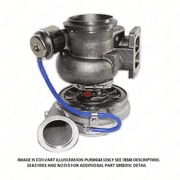 Turbocharger Assembly with 1.28 A/R, 102 mm Compressor, Front Exhaust for S60