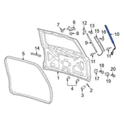 Drive Motor Liftgate Lock Actuator