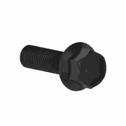 M12 x 40mm Hex Head Bolt, Grade 10.9, Phosphate Coated, Flanged