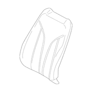 Seat Back Cushion Cover - Right, Front