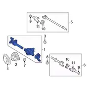 Differential Housing Axle - Front