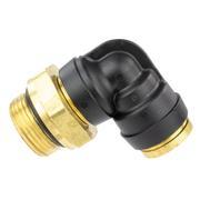 Air Brake Manifold Connector Fitting - 1/2 PTC Elbow 3.2L