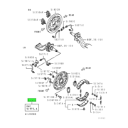LINING KIT,FR BRAKE SHOE 1