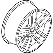 Wheel Rim 8.5 X 19 Painted