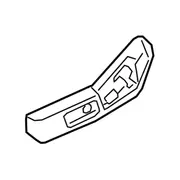 Seat Trim Panel Shield - Left, Front
