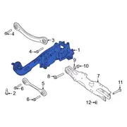 Suspension Knuckle And Hub - Right, Rear