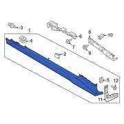 Molding MOULDING - Right (Convertible, Coupe)