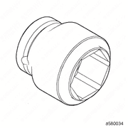 High Pressure Fuel Pump Nut Socket