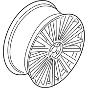 Wheel Rim 8 X 19