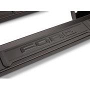 F-150 SuperCab 2021-2024 Tubular Base Painted Accent Color Step Bars