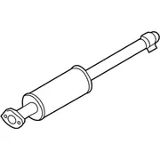 Exhaust Pipe Extension Intermediate - 5.0L