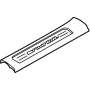 Door Sill Plate Scuff - Left, Front