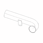 Turbo Air Cooler Tube (Non-Chrome) for S60 14L