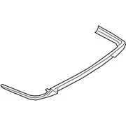 Bumper Cover Stone Deflector Valance Panel