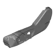 Seat Trim Panel Shield - Front, Driver
