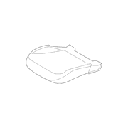 Seat Cover Cushion - Left, Front