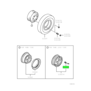 VALVE,TIRE 1