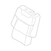 Seat Back Cushion Cover - Right, Rear