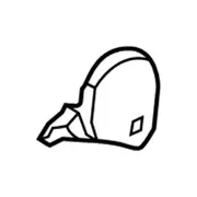 Seat Frame Trim Panel Shield - Front, Driver