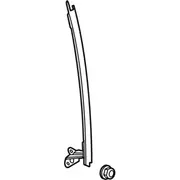 Window Regulator Guide Retainer - Right, Front
