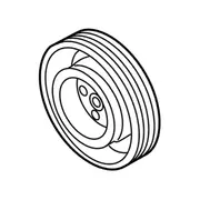 Engine Crankshaft Pulley - 1.5L