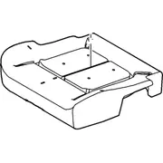 Seat Cushion Pad - Left, Rear, Back