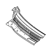 Cowl Cover Top Grille - Right