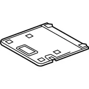 Seat Frame Trim Panel Floor - Left, Rear