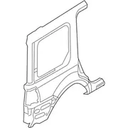 Quarter Panel - Right, Outer (Regular Wagon)