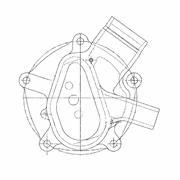 Breather Housing and Oil Filler for S60 14L DDEC V