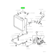 HOSE,RADIATOR,UPR 1