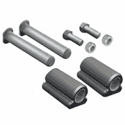 Rubber Cushion Mounting Bracket Pin